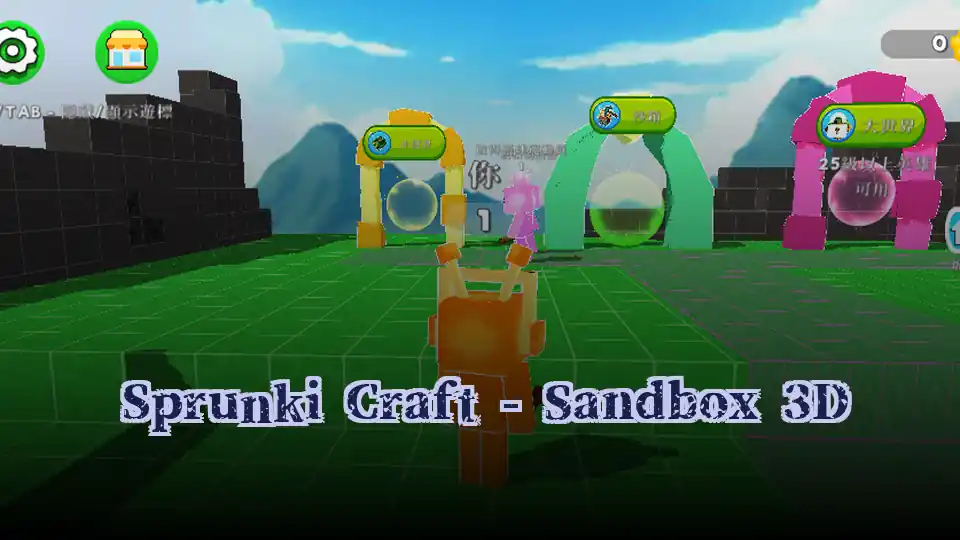 Sprunki Craft - Sandbox 3D