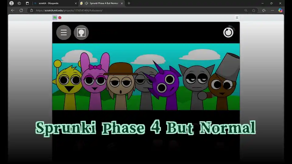 Sprunki Phase 4 But Normal